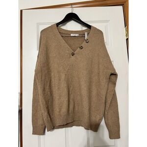 Retrology Sweater‎ Brown XL Women's